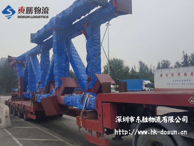 大型鋼結(jié)構(gòu)運輸，大件物流到香港，鋼板建材運輸香港，大型鋼材物流，U型鋼進出口，工字鋼運輸?shù)较愀郏琀型鋼運輸?shù)较愀郏钲诘较愀畚锪?香港物流專線,深圳香港進出口,中港物流,香港深圳貨運運輸,深圳市東勝物流有限公司