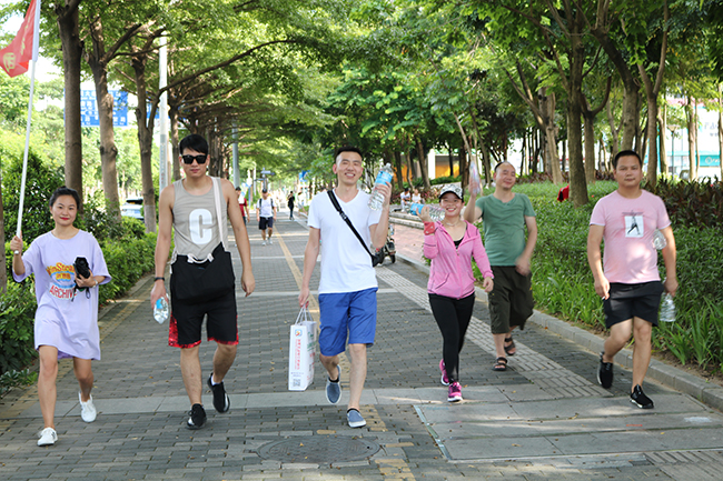 東勝物流戶外活動(dòng)--20公里徒步之旅；深圳到香港物流,香港物流專線,深圳香港進(jìn)出口,中港物流,香港深圳貨運(yùn)運(yùn)輸-深圳市東勝物流有限公司