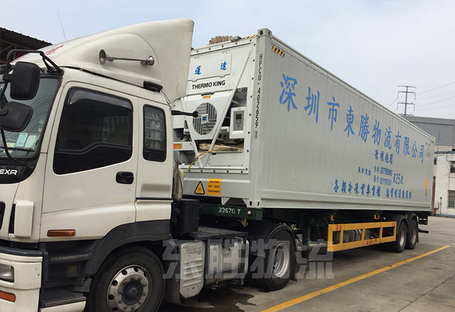 中港冷藏車，香港冷藏車，中港冷藏車行；澳門物流-進口報關公司-香港進口清關公司-深圳市東勝物流有限公司