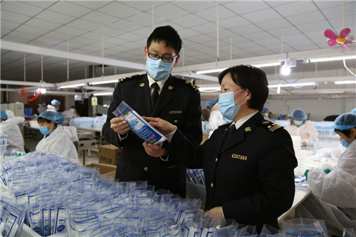 口罩出口報關(guān)，口罩出口通關(guān)檢驗/查貨圖