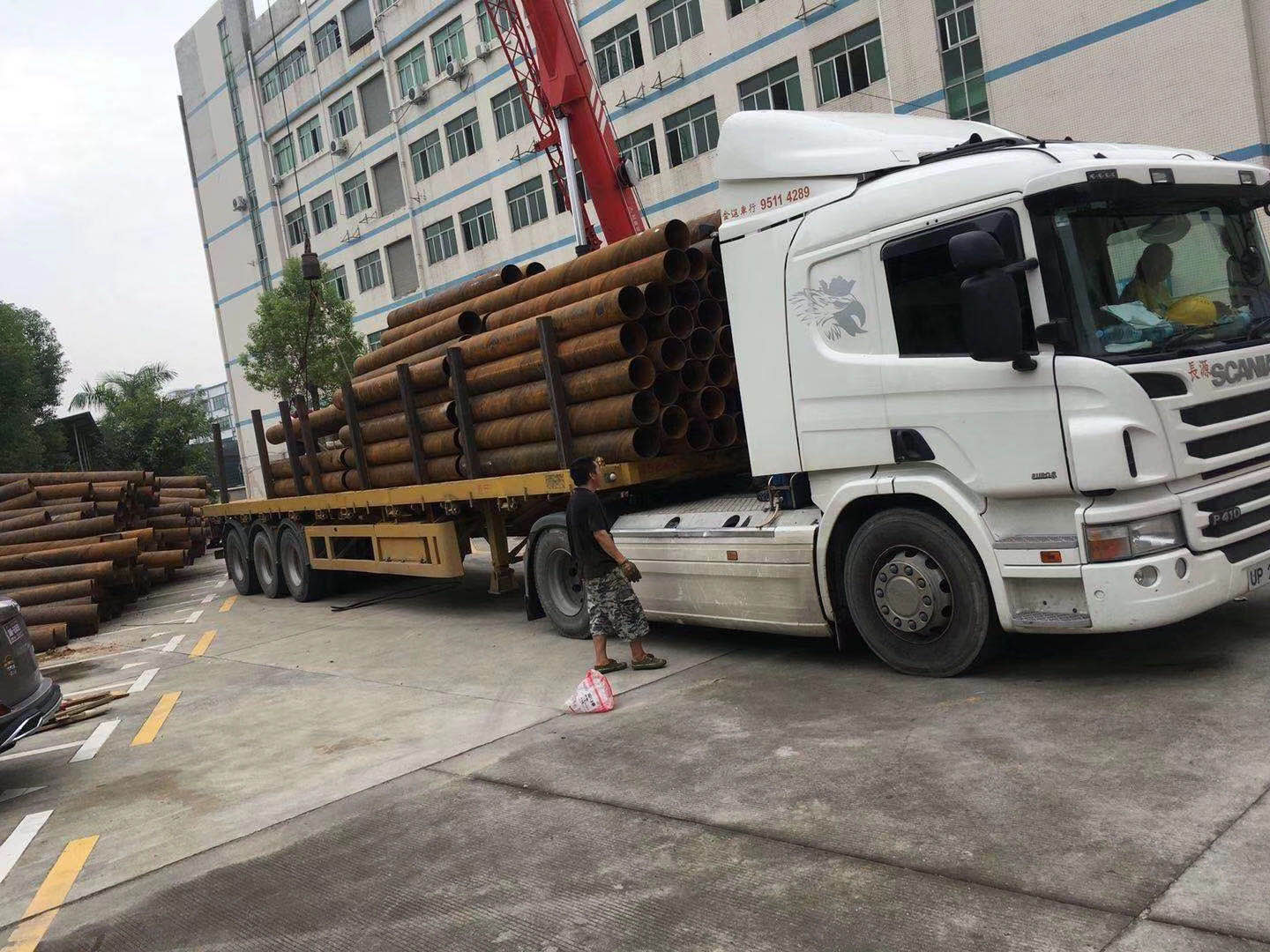 香港倉儲_鋼材香港倉儲存放注意事項，深圳東勝物流鋼材運輸案例圖